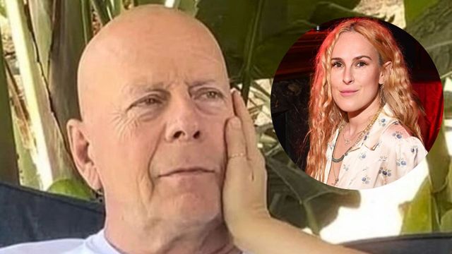 Bruce Willis y su hija mayor, Rumer.