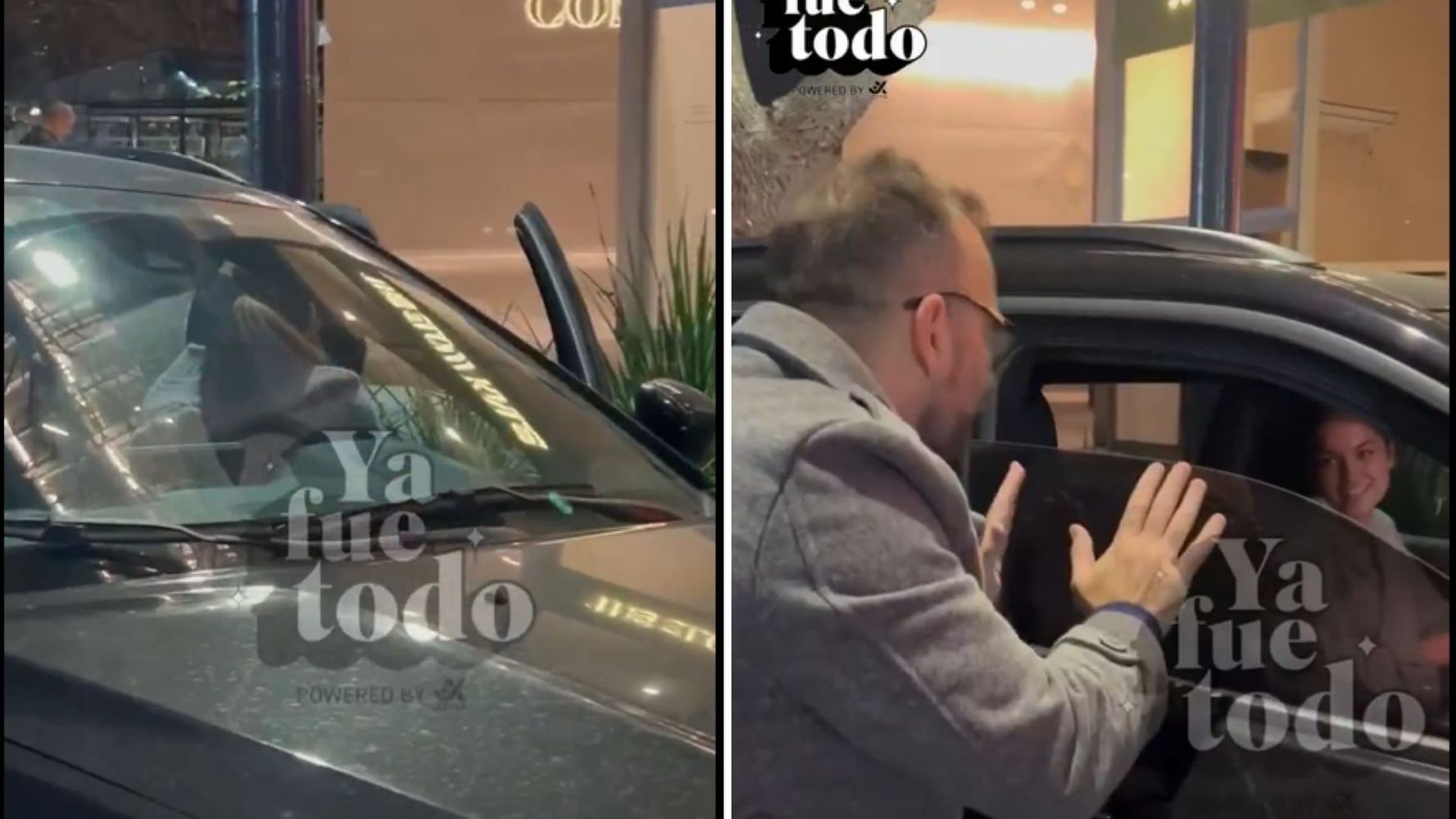 Ian Lucas y su nueva pareja