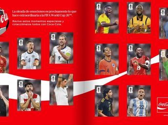 Cómo es el truco de Coca Cola para conseguir sobres y figuritas exclusivas del álbum virtual del Mundial 2026