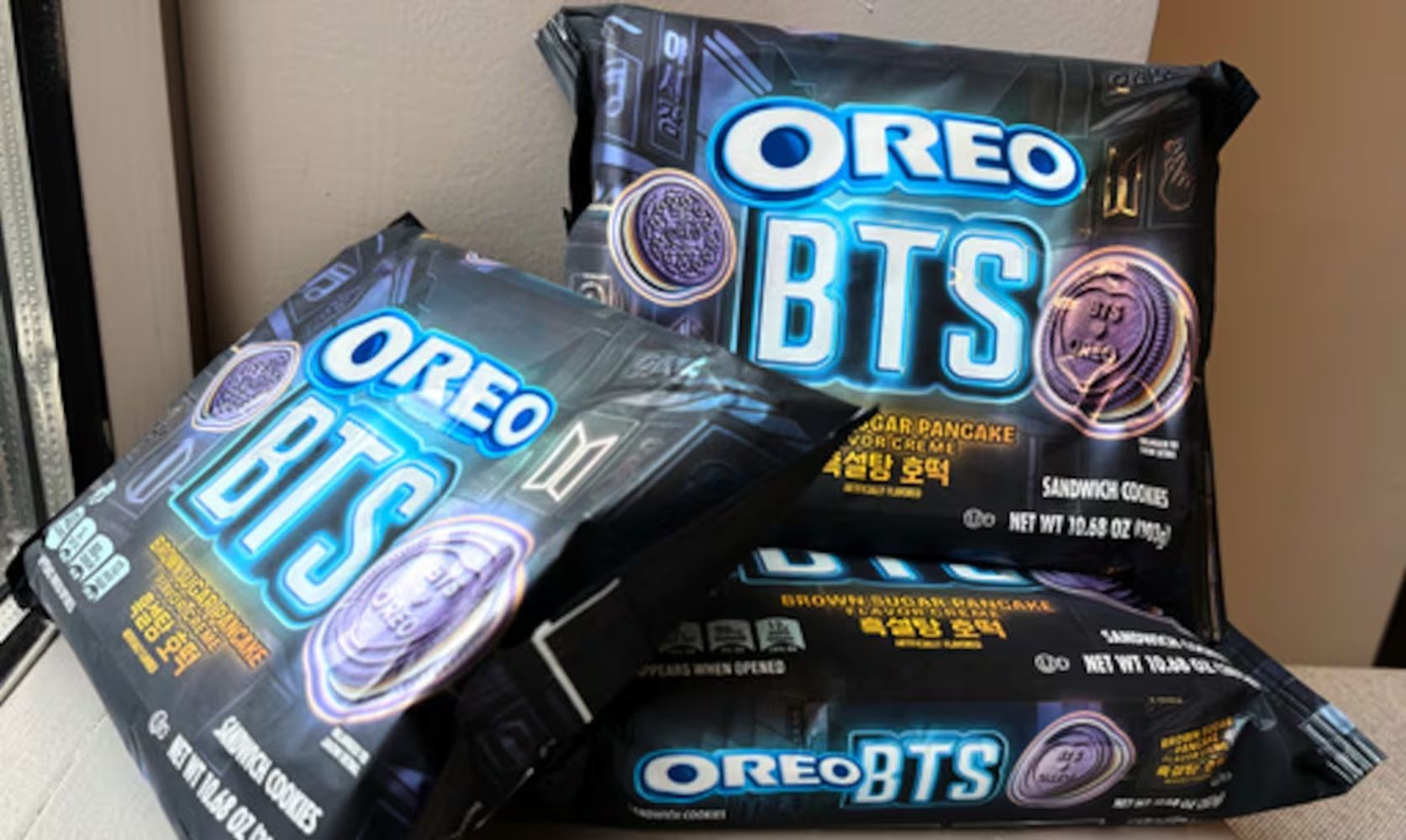 Cuándo llegan las Oreo de BTS a Argentina y cómo son las galletitas violetas de ARMY