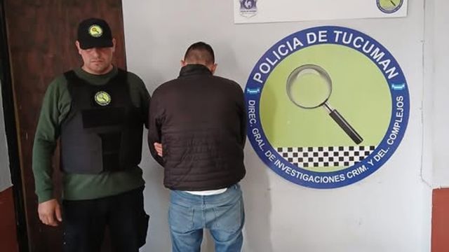 La Policía informó que el hombre se encontraba prófugo al momento del operativo.