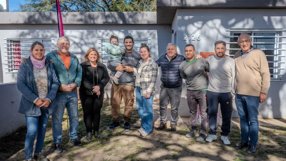 El Municipio realizó la entrega de 3 viviendas y 8 están listas para ser entregadas