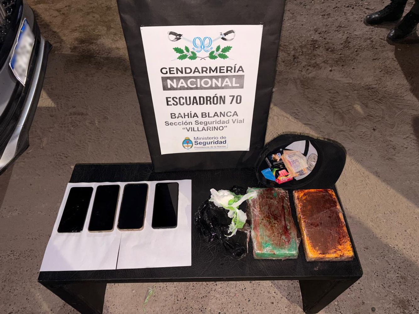 Cumbre el perro detector que fue clave para el secuestro de más de 2,5kgs de cocaína en el puesto Fitosanitario.