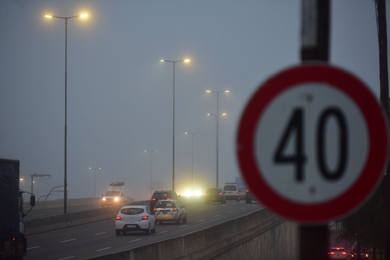 Advierten por neblina en las primeras horas de la jornada.