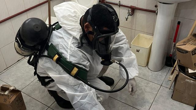 Oberá: bomberos intervinieron por un derrame de mercurio en una farmacia.