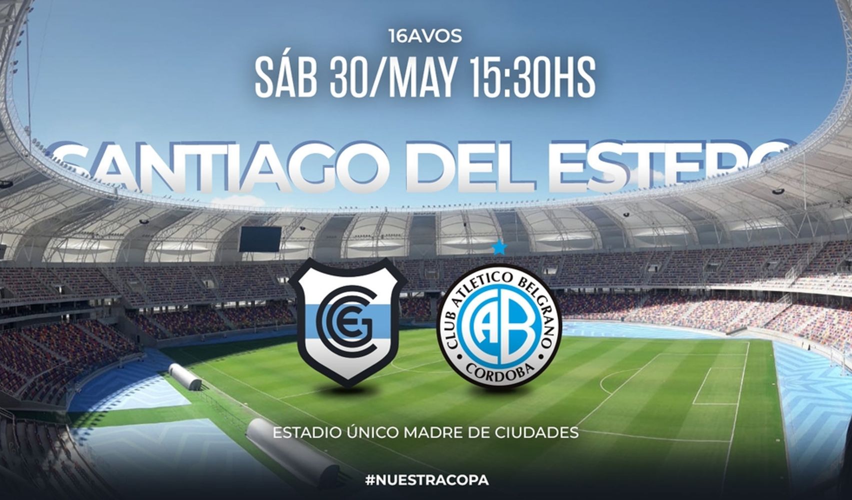 Belgrano vs Gimnasia de Jujuy.