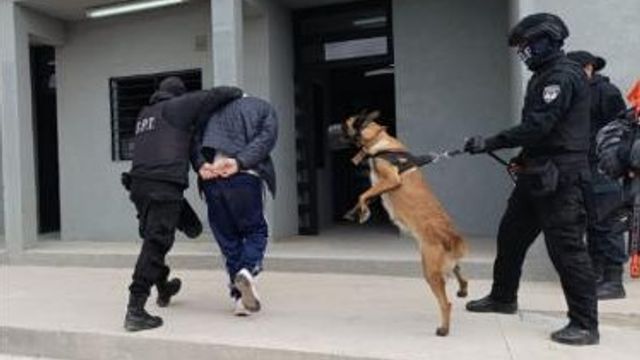 Participaron equipos de la Dirección de Operaciones Motorizadas, la Guardia de Infantería y la División Especial de Operaciones Penitenciarias.