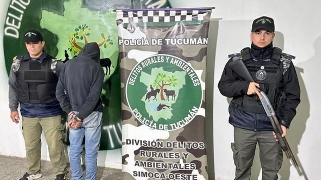 El hombre fue puesto a disposición de la justicia, tras confirmarse que registraba un pedido de captura vigente.