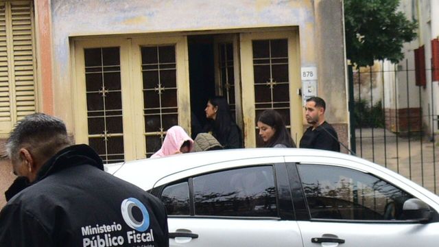 Allanamientos en la casa del detenido por el femicidio de Agostina.