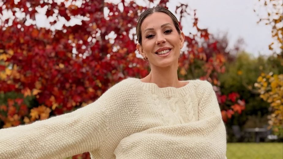 Desde la Patagonia, Noelia Marzol arrasó con un look de invierno: mono enterizo estilo "catsuit" y botas para la nieve