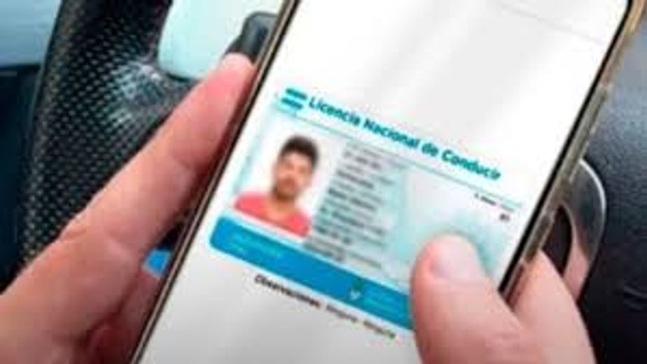 Licencia de conducir digital.