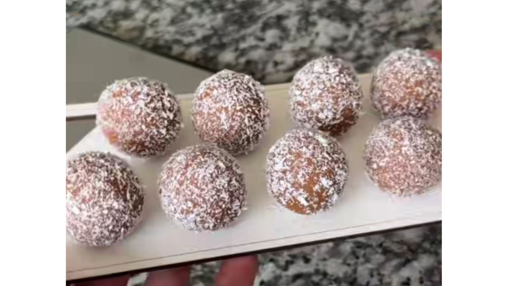 Así quedan las trufas.