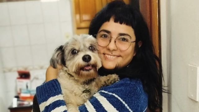 Recuperaron a Mora, la perrita ciega que había sido robada. 
