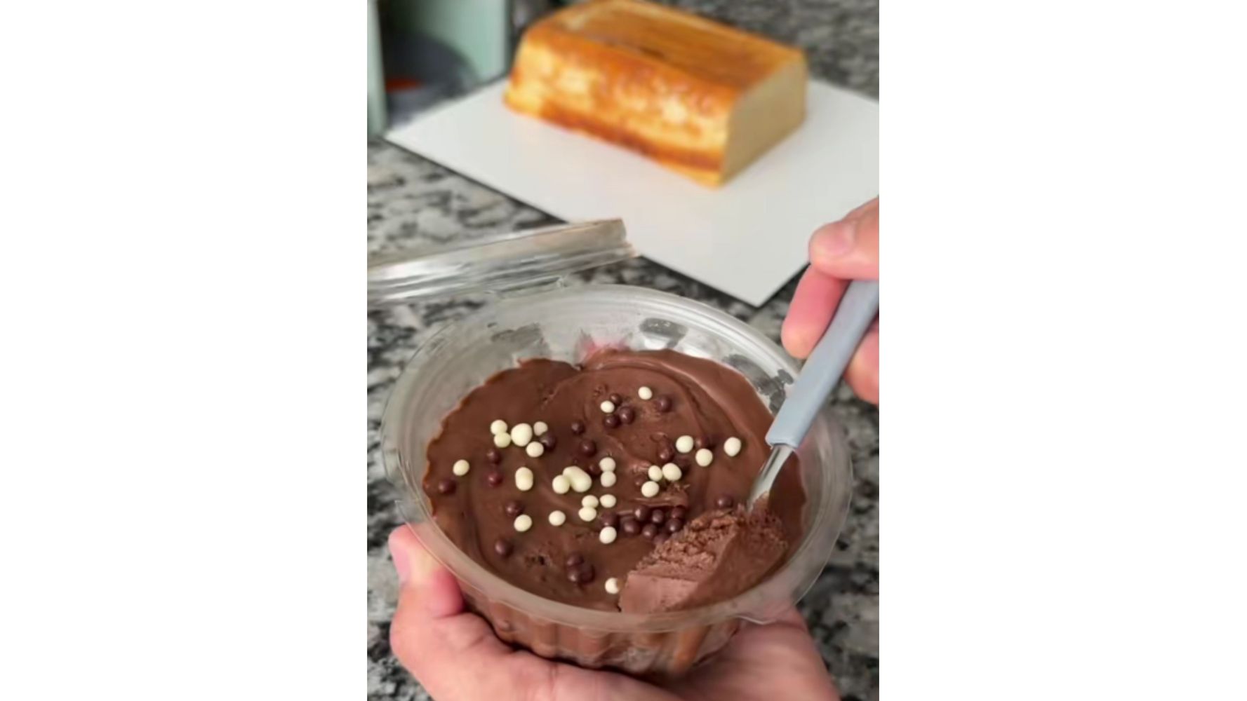 El postre Matilda.