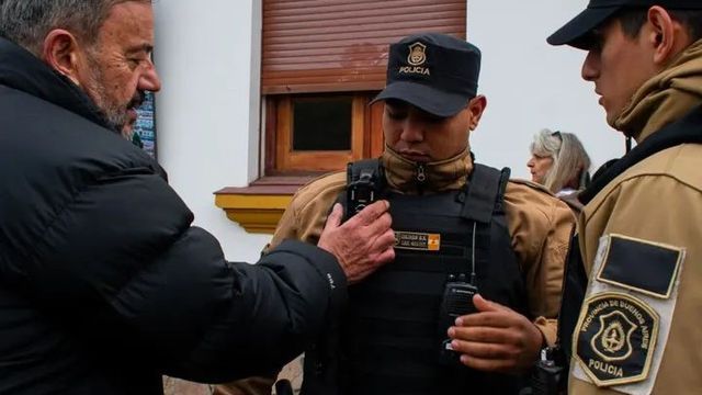 Punta Alta: entregan nuevas bodycams a la policía motorizada