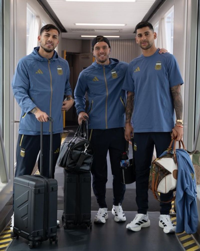 La Selección argentina aterrizó con su sueño en Estados Unidos.