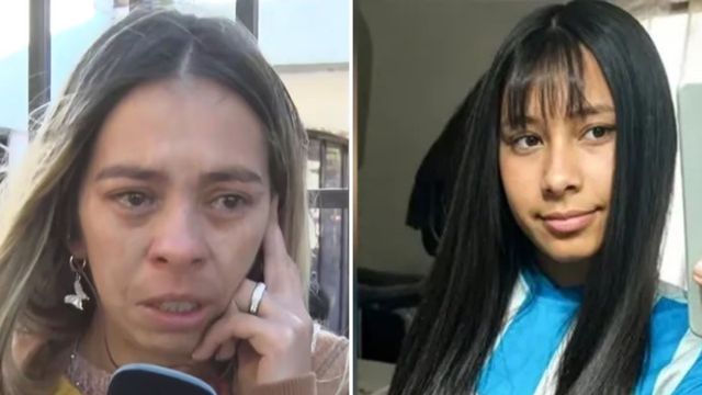 la reacción de la mamá de Agostina Vega al enterarse de que encontraron el cuerpo de su hija