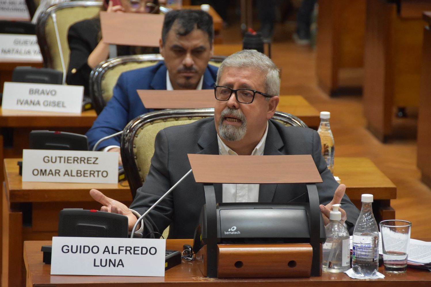 Diputado provincial Guido Luna, del bloque Jujuy Crece.