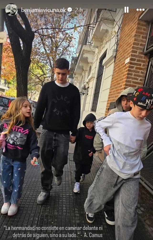 Benjamín Vicuña y el reencuentro con sus hijos