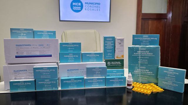 Segunda entrega de medicamentos a Coronel Rosales para fortalecer la atención sanitaria 