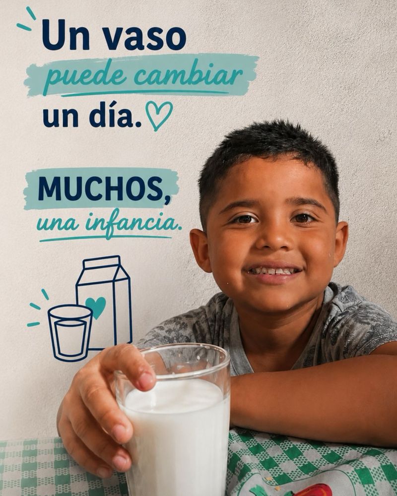 Banco de Alimentos Paraná lanzó “Litros que Nutren”, una campaña solidaria para recolectar leche larga vida.