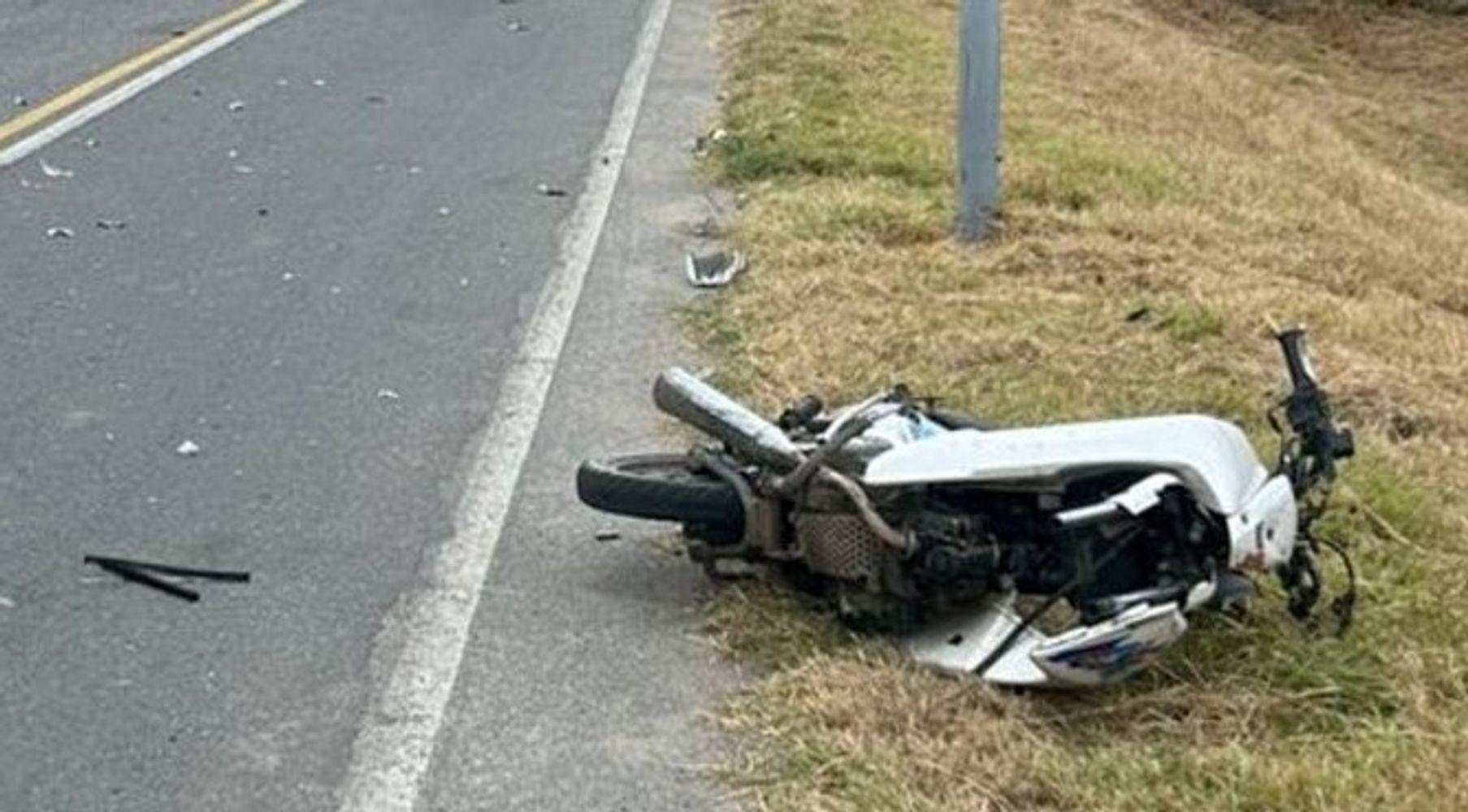 El siniestro ocurrió sobre la Ruta Provincial N° 1, en cercanías de avenida Ángela López, en la localidad de La Tercena.