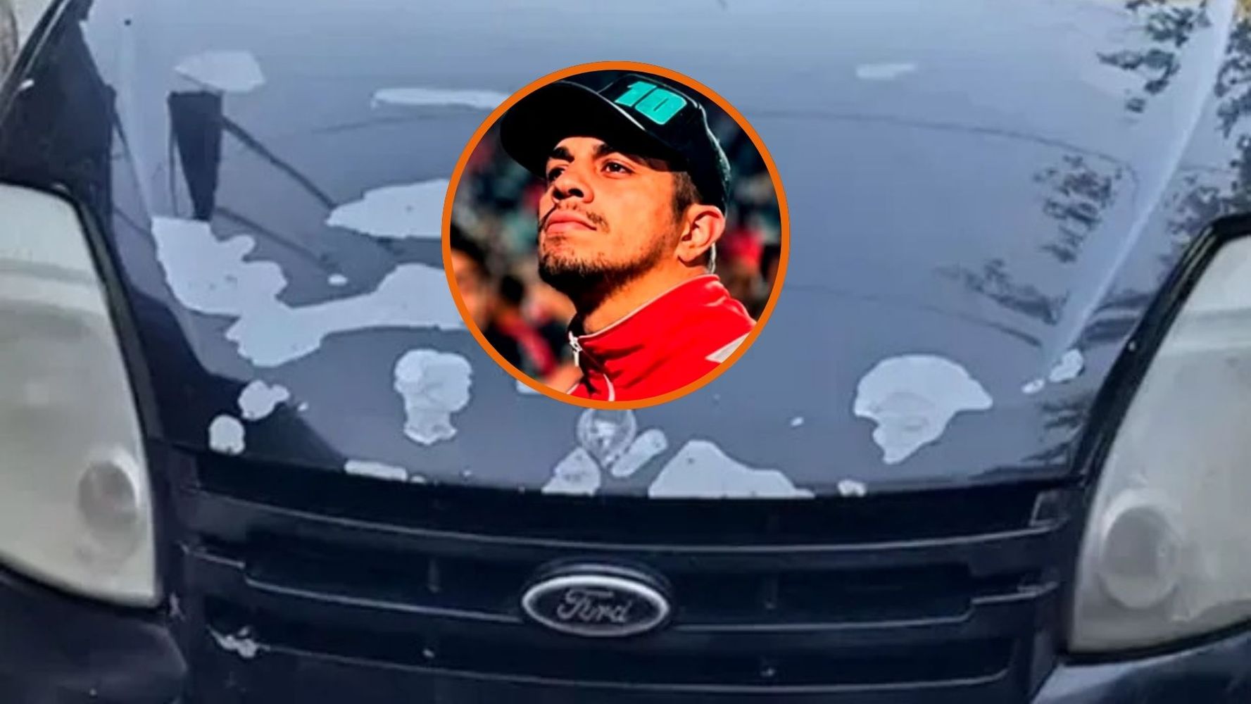 El Ford Ka que pidió el principal acusado en el femicidio de Agostina Vega.