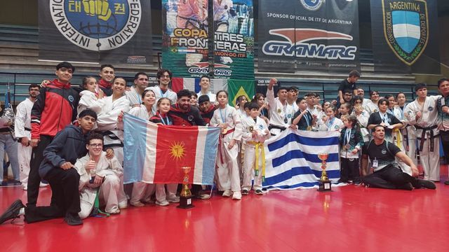 Más de 300 atletas participaron del 17° Campeonato Triple Frontera de Taekwon-Do en Puerto Iguazú.
