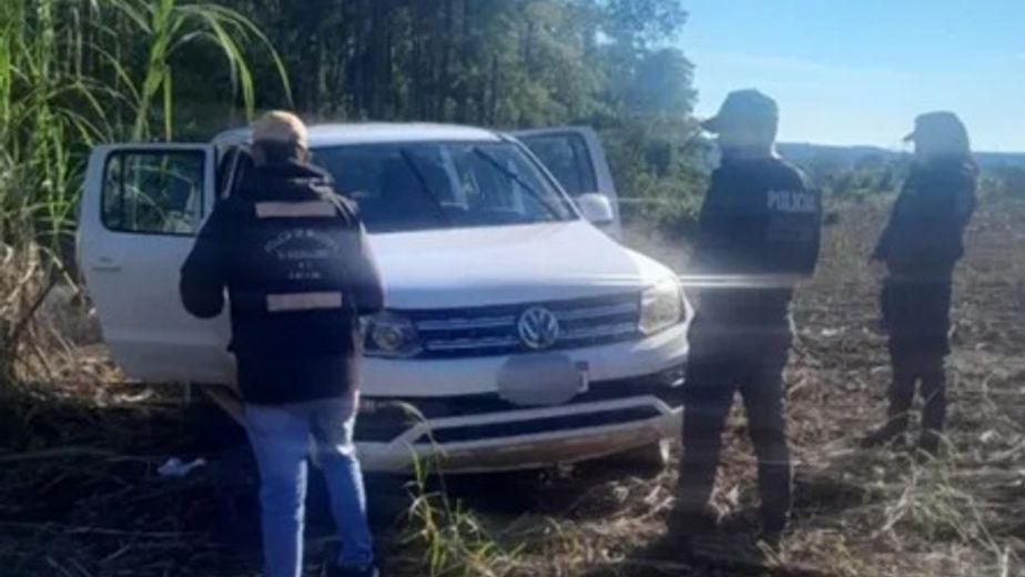 Recuperaron en Alba Posse una camioneta robada durante un violento asalto a una chacra