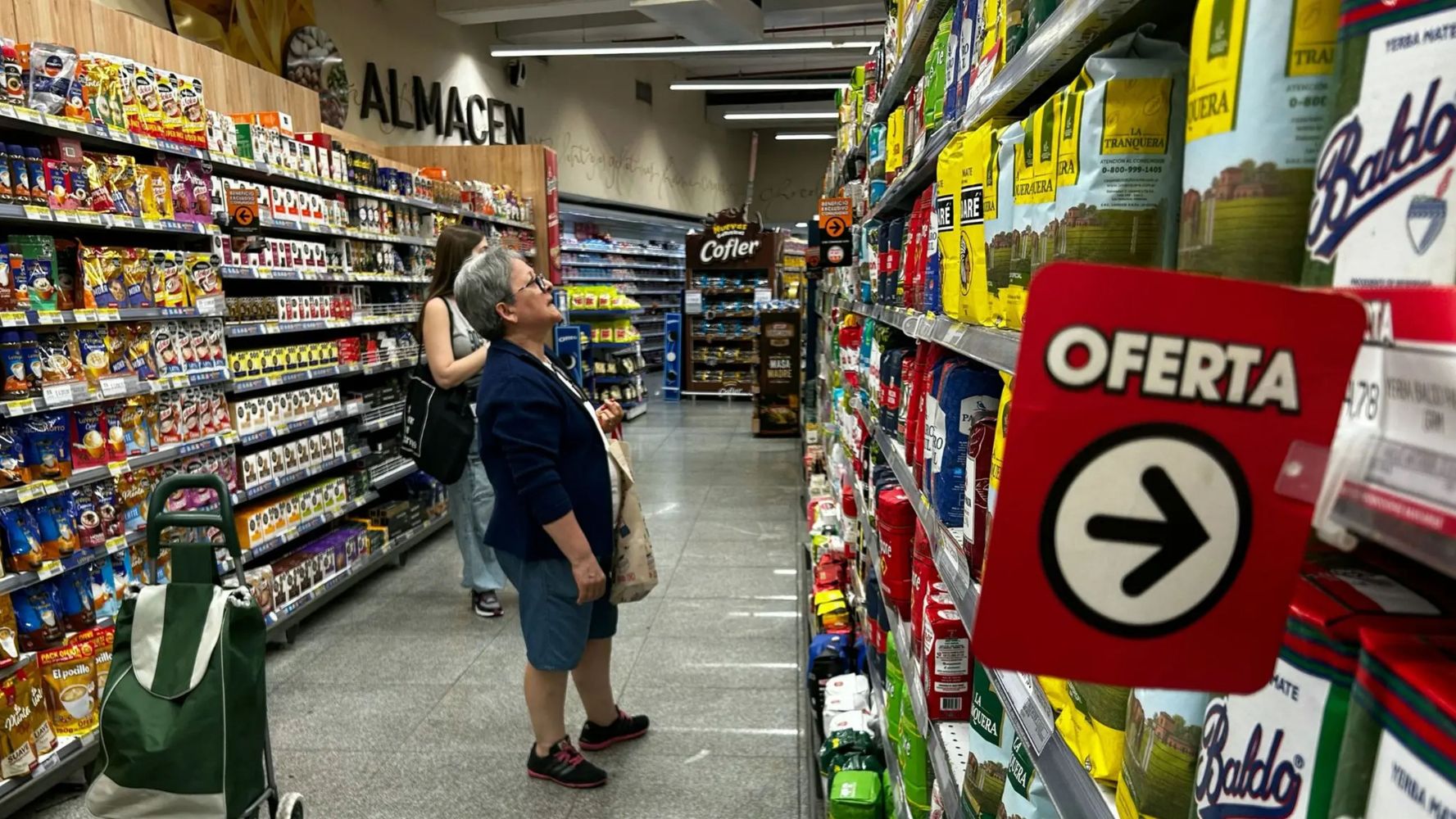 La oferta de supermercados en el país es variada.