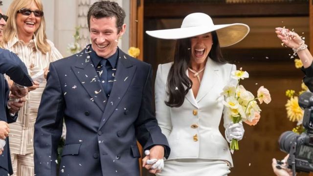 Las fotos del casamiento de Dua Lipa y Callum Turner: así fue la íntima boda por civil en Londres