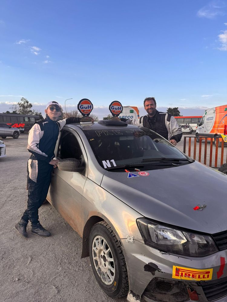 Emiliano y Lautaro Kap Rally Regional Almafuerte