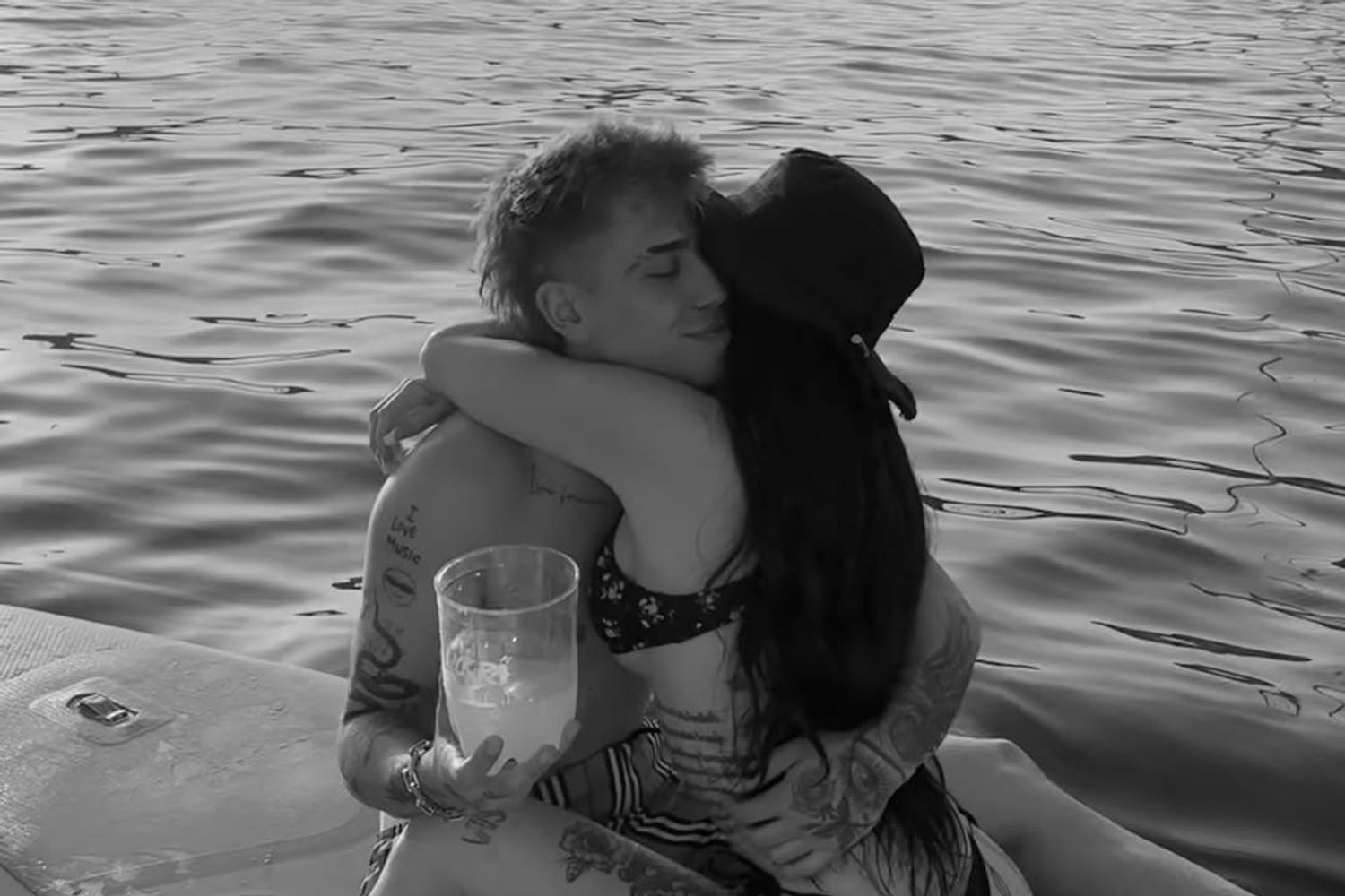 Una de las primeras vacaciones de la pareja.