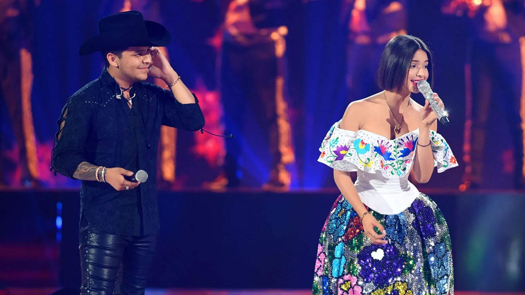 La pareja hace muchos shows juntos.