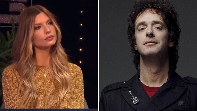 Chloe Bello y Gustavo Cerati