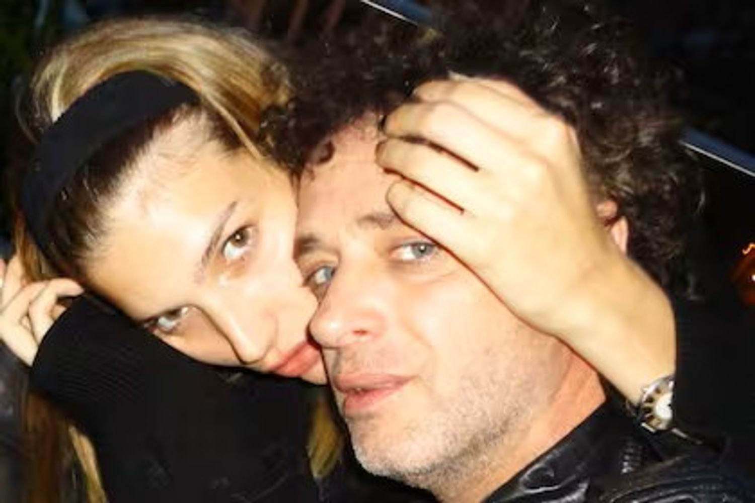 Chloe Bello y Gustavo Cerati