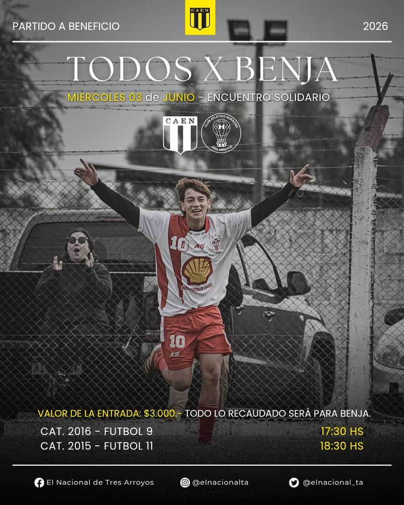 "todos por Benja"