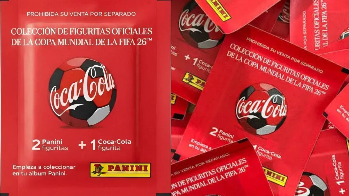 Cómo conseguir sobres de figuritas de Coca-Cola sin salir de casa para el álbum del Mundial 2026