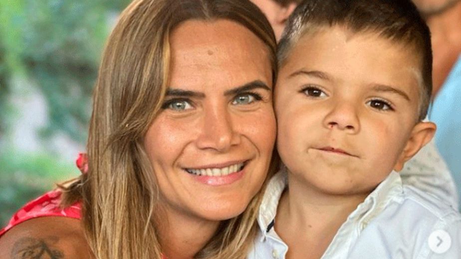 Amalia Granata y su hijo Roque
