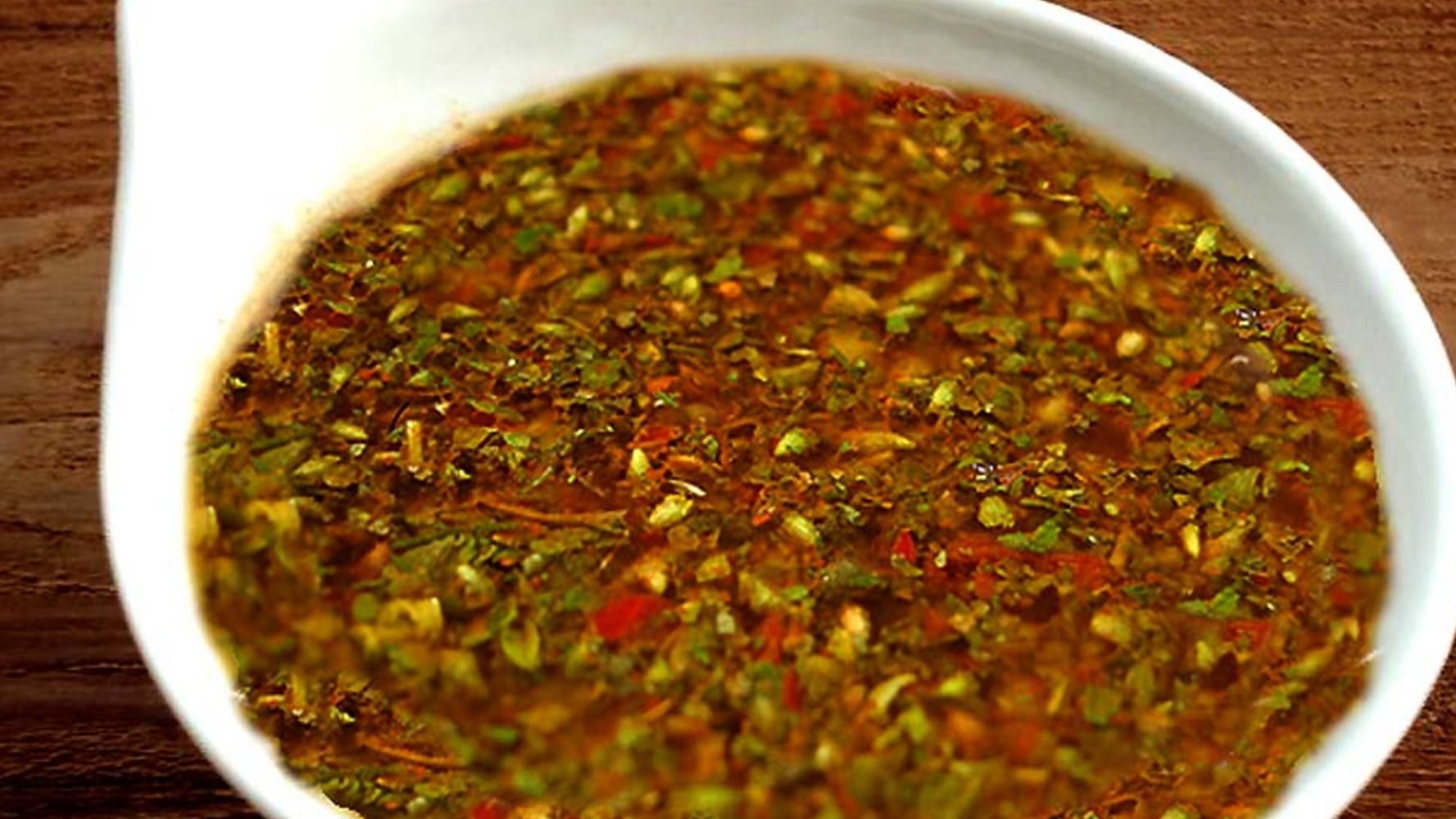 Chimichurri pizzero.