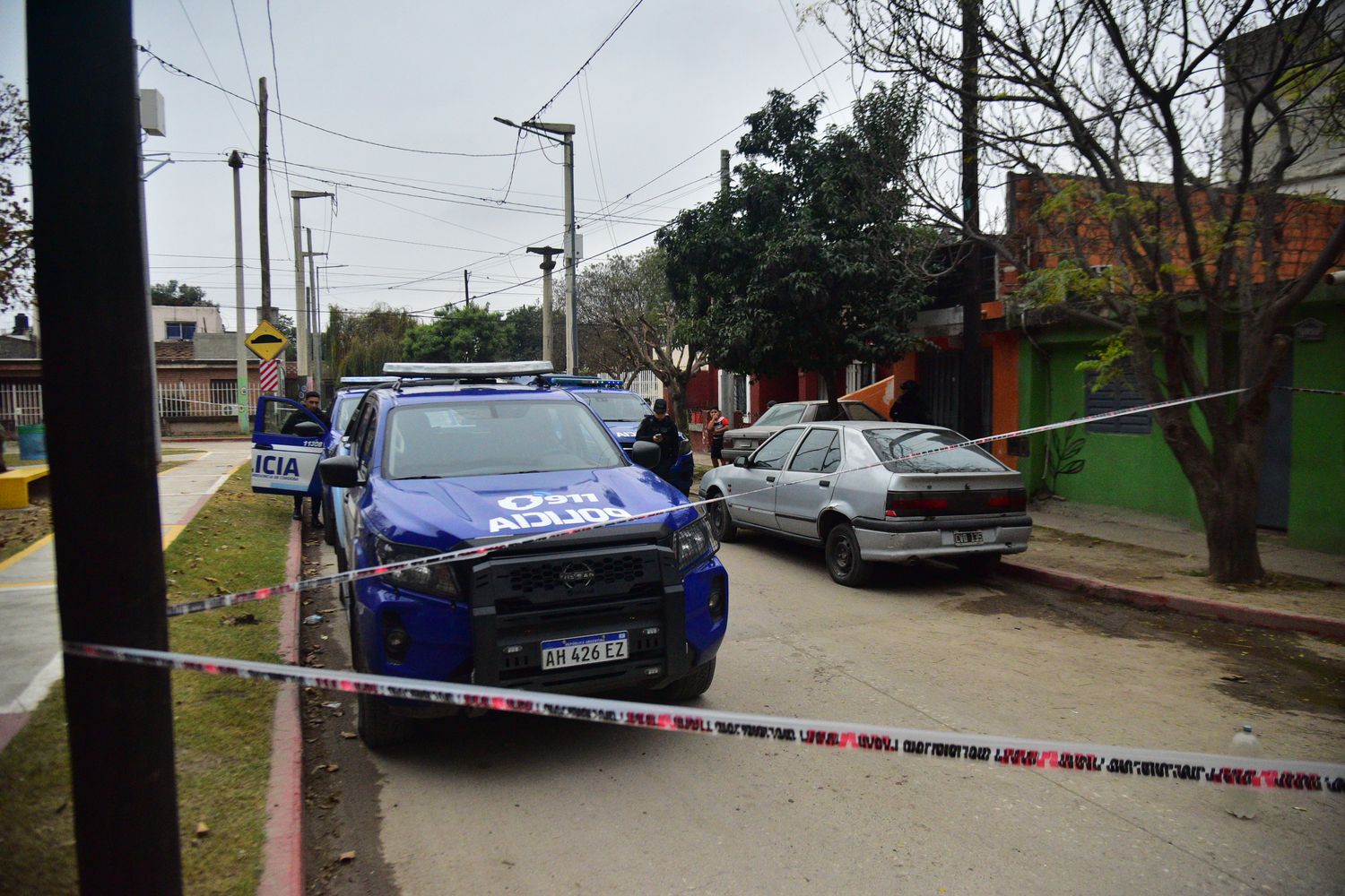 Operativo en barrio Avellaneda.