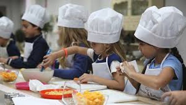 Habrá talleres de cocina saludable para niños de 5 a 12 años.