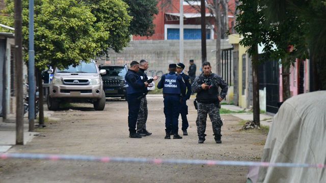 Operativo en barrio Avellaneda.