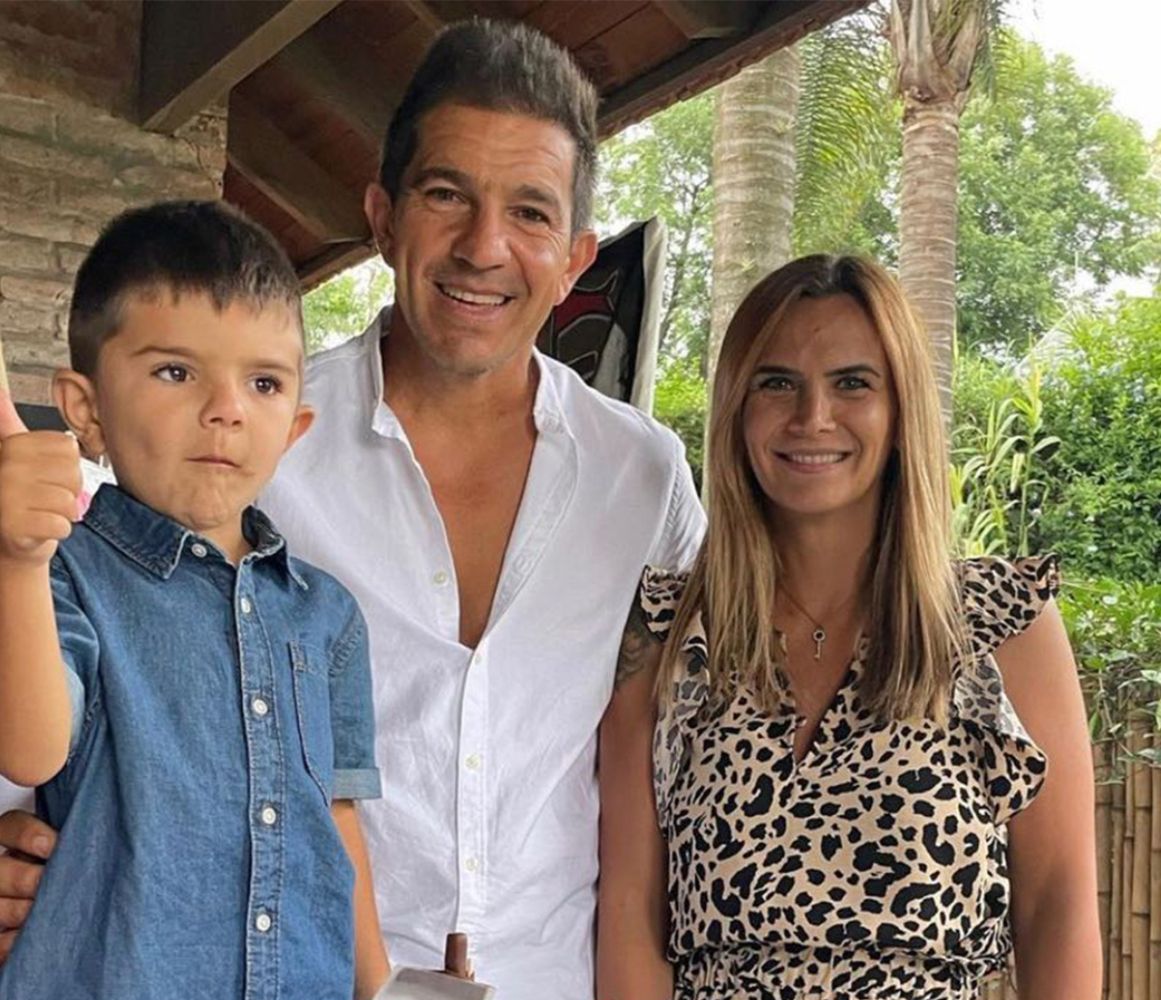 Amalia Granata y su hijo Roque
