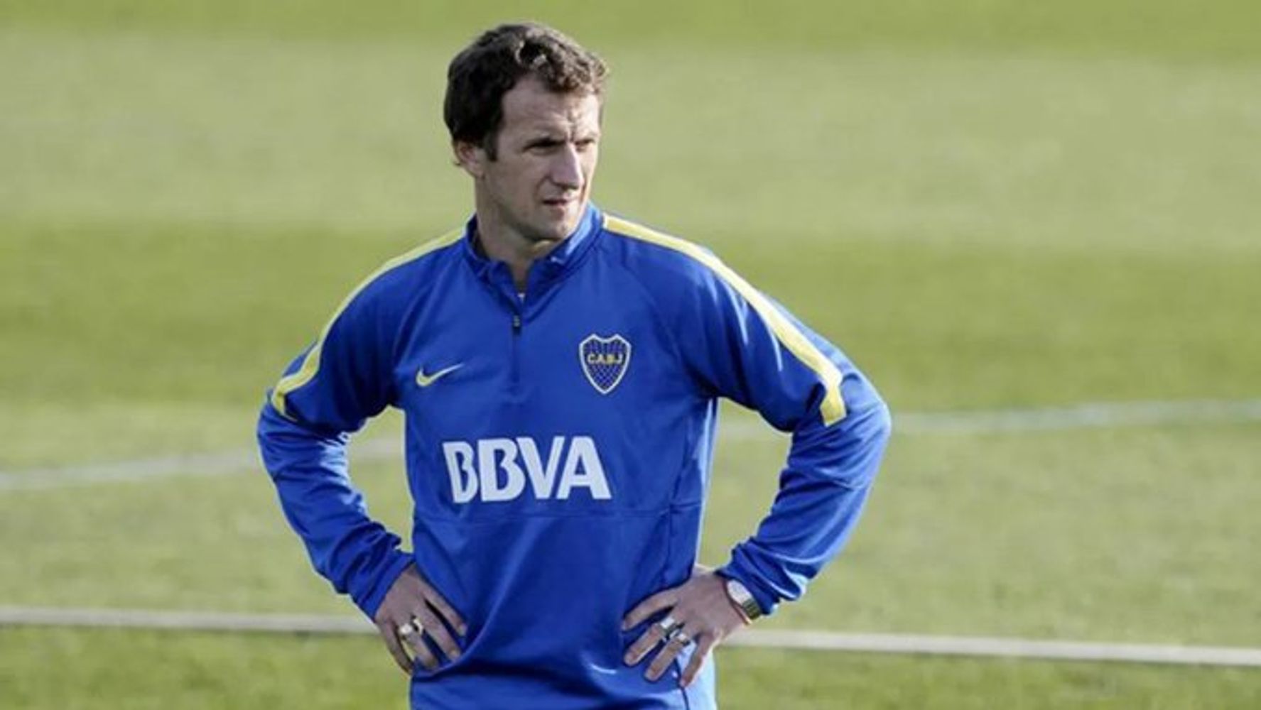 Rodolfo Arruabarrena, en su paso por Boca como DT.
