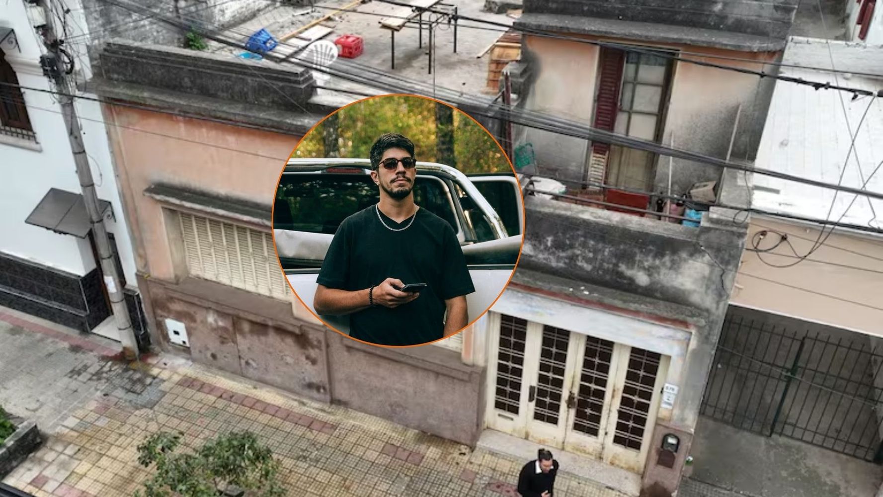 Habló un vecino que vivió con Claudio Barrelier en la casa del horror.