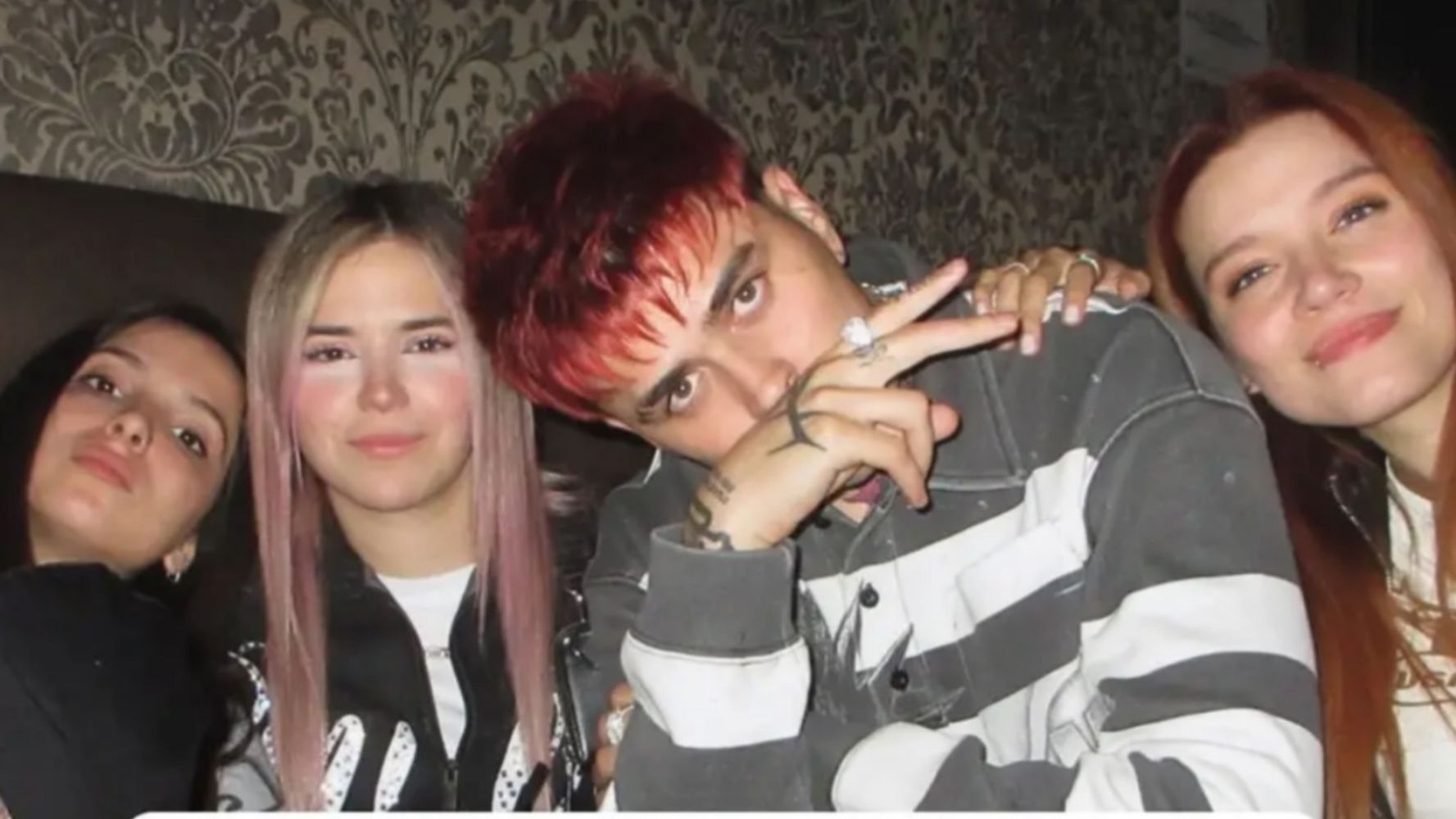 El cantante y la youtuber forjaron una amistad.
