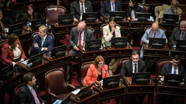 Patricia Bullrich en el Senado