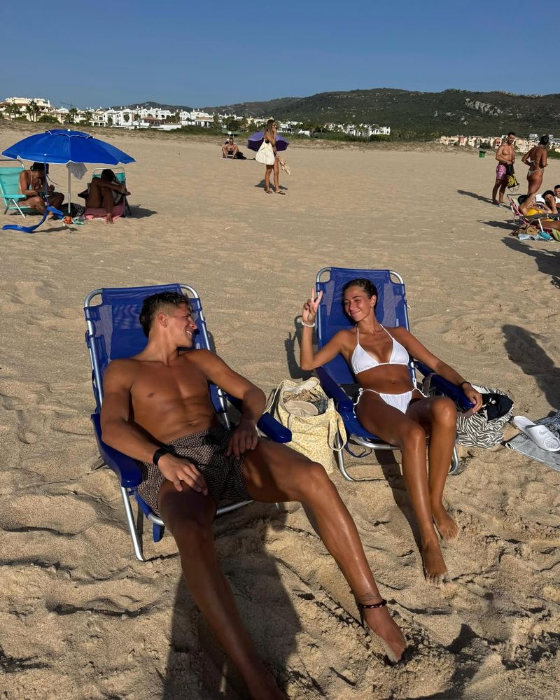 Quién es Irene Ariza, la novia de Giuliano Simeone que conquistó al clan del Cholo: es española y ya conoció Argentina