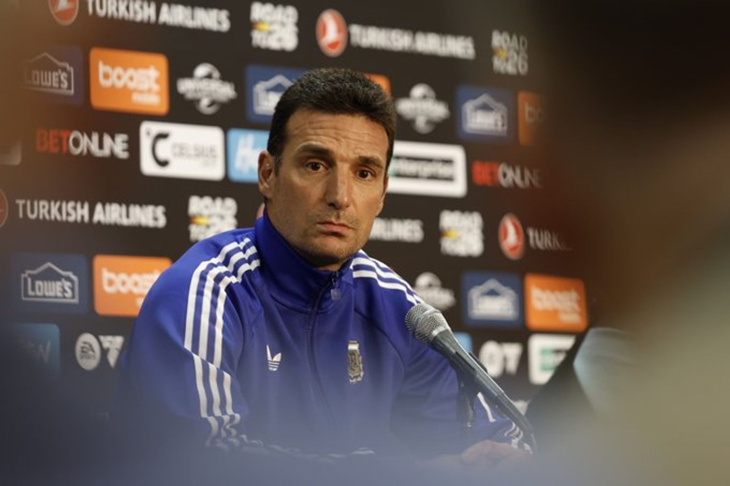 Lionel Scaloni habló de los lesionados, y de Lionel Messi en especial.